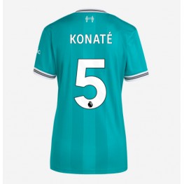 Liverpool Ibrahima Konate #5 Derde tenue Dames 2025-26 Korte Mouw